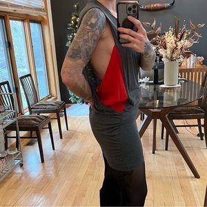 All saints t-shirt top dress